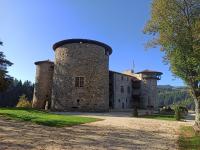 Plán poschodí v ubytovaní Gîte le rocher du château de Retourtour