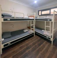 Postel nebo postele na pokoji v ubytování Taksim City ivy Hostel