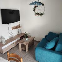 TV a/nebo společenská místnost v ubytování Apartments Jerkunica