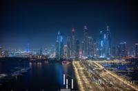 Nespecifikovaný výhled na destinaci Dubaj nebo výhled na město při pohledu z apartmánu