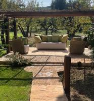 A garden outside Masseria Bel Cortile - Ostuni