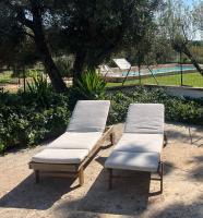 A garden outside Masseria Bel Cortile - Ostuni