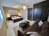 Posezení v ubytování Villa Zen Adeje Piscina privada climatizada