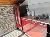 Kuchyň nebo kuchyňský kout v ubytování Guest House Lila