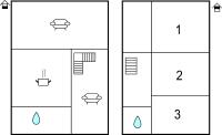 The floor plan of Gorgeous Home In San Marco Dalunzio