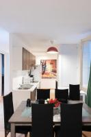A kitchen or kitchenette at Apartamentos Day Madrid SANTO DOMINGO Centro Gran Via Sol Malasaña