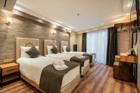 Postel nebo postele na pokoji v ubytování Old Harbour Hotel istanbul