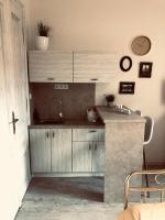 Kuchyň nebo kuchyňský kout v ubytování Tomas Apartments Silver