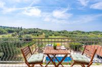 Balkón alebo terasa v ubytovaní Holiday Home Luce