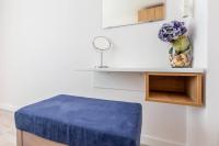 Łóżko lub łóżka w pokoju w obiekcie Apartment Presker