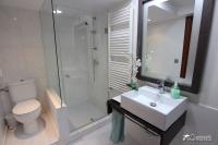 A bathroom at Villa Charma with private pool and Air conditioning close to sitges in peaceful location