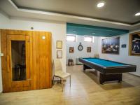 Biliardový stôl v ubytovaní Villa Avia Milatos Crete