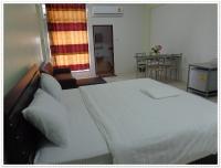 Postel nebo postele na pokoji v ubytování A&S Residence Kanchanaburi