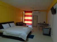 Postel nebo postele na pokoji v ubytování A&S Residence Kanchanaburi