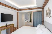 Posteľ alebo postele v izbe v ubytovaní Hotel Faranda Rias Altas, Ascend Hotel Collection
