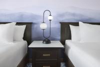 Ein Bett oder Betten in einem Zimmer der Unterkunft Harrah&#39;s Casino &amp; Hotel Council Bluffs