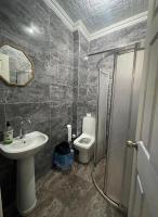 Koupelna v ubytování Taksim City ivy Hostel