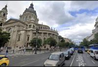 A general view of Budapest or a view of the city taken from Az apartmant