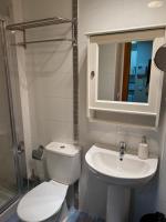 Koupelna v ubytování Moderno apartamento a pie de pista en la Estación de San Isidro