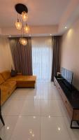 TV a/nebo společenská místnost v ubytování Duplex apartment in Alanya, Mahmutlar