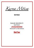 Et logo, certifikat, skilt eller en pris der bliver vist frem på Kurna Mõisa Saunaküla