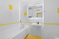 Kúpeľňa v ubytovaní Apartment Puma v centre Piešťan