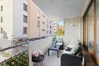 Balkón alebo terasa v ubytovaní Apartment Puma v centre Piešťan