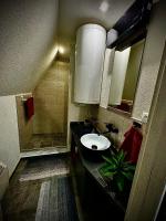 A bathroom at Chata na Liptove