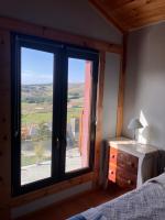 Postel nebo postele na pokoji v ubytování Cara norte de Gredos