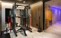 Fitness centrum a/nebo fitness zařízení v ubytování Villa House Of Poseidon