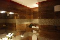 Koupelna v ubytování Apartment Lupáčova
