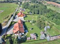 Letecký snímek ubytování Pension Jitka