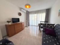 TV a/nebo společenská místnost v ubytování Apartsalou Pepa