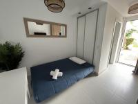 Postel nebo postele na pokoji v ubytování Estepona - Playa - Estudio con terrazas cerca del mar Pa6