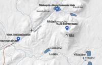 Lapland Riverside, Landscape Cabin 8, KUUKKELI, Ylläs, Tiny Home with Sauna, Fireplace, Terrace, BBQ, Wifi, Ski, Fishing, Pets OKの見取り図または間取り図