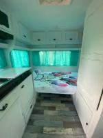 Kuchyňa alebo kuchynka v ubytovaní Camping individuel dans la maquis Corse