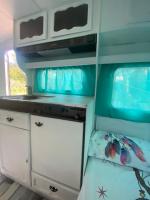 Posteľ alebo postele v izbe v ubytovaní Camping individuel dans la maquis Corse