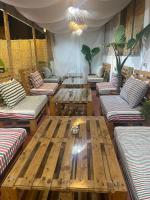 Posezení v ubytování Riad Al Borj