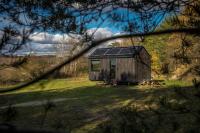 Ogród w obiekcie L'Envolée Ecolodge, tiny house au coeur des vignes