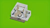 Plan piętra w obiekcie Appartements Plattlerhof