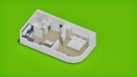 Plan piętra w obiekcie Appartements Plattlerhof