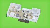 Plan piętra w obiekcie Appartements Plattlerhof