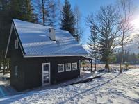 Domek Dorota z widokiem na góry Lasówka 5km do Zieleniec Ski Arena v zime