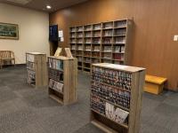 ホテルにある図書室