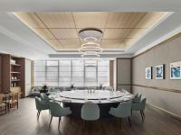 Гостиная зона в Shanghai Marriott Hotel Yangpu Riverside