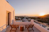 Balkón nebo terasa v ubytování Pleiades Villas Naxos