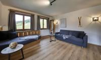 Część wypoczynkowa w obiekcie Chalet Wallehen