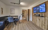 Kuchnia lub aneks kuchenny w obiekcie Chalet Wallehen