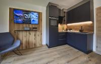 Kuchnia lub aneks kuchenny w obiekcie Chalet Wallehen