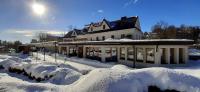Hotel Pivovarská bašta v zimě